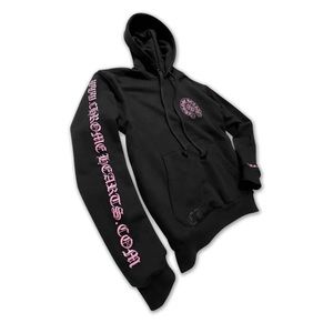 Black & Pink Chrome Hearts Hoodie
